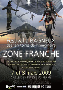 Affiche festival Zone Franche 2009